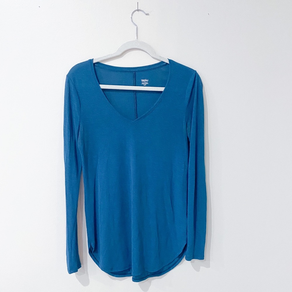 Like New Teal long sleeve top